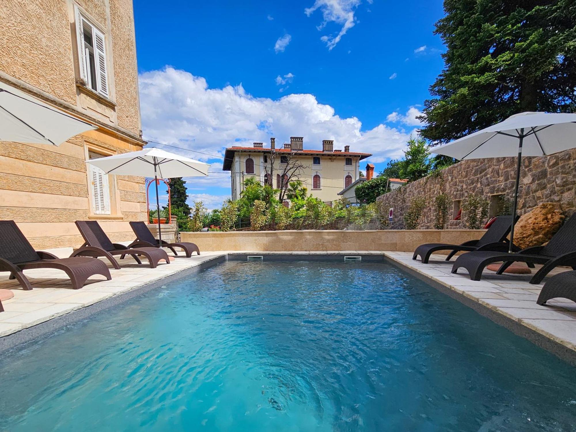 Villa Peppina Apartment Lovran Exterior foto